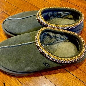 Ugg slippers. Color green